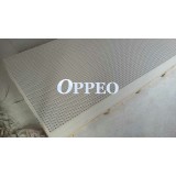 Seamless perforated gypsum board