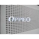 Tangent perforated gypsum board